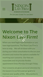 Mobile Screenshot of nixonlaw.com